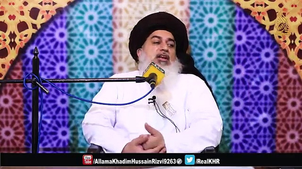 Allama Khadim Hussain Rizvi - Waqia E Karbala - Zikr E Hussain - Mukammal Khitab - Full Bayan