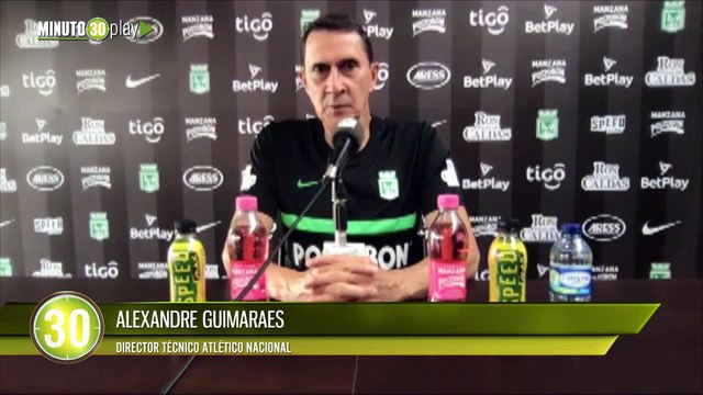 Alexandre Guimaraes explicó mensaje en el que puso en duda su continuidad en Nacional