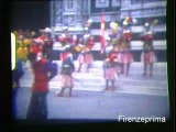 Firenze.  Scoppio del Carro - Pasqua 1968 - Sbandieratori -  Bandierai