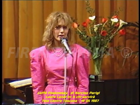 Caffè Paszkowsky - di Narciso Parigi. Inedito di Laura Landi A chi servirà. TCT 19 03 1987