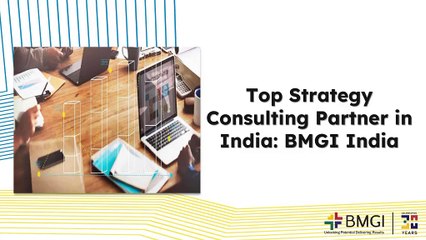 Top Strategy Consulting Partner in India BMGI India