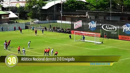 Repase los goles y los mejores momentos del amistoso entre Nacional y Envigado