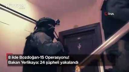 8 İlde Bozdoğan-15 Operasyonu: Çok Şüpheli Yakalamalar 🚓