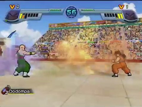 Dragon Ball Z: Infinite World PS2 - Tenshinhan VS Yamcha #dragonballgame #dbgt RJ ANDA #tenshinhan