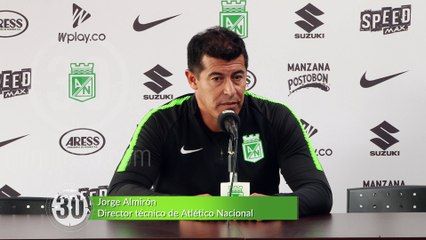 12-04-18 Almiron se refirio a la jugada de Braghieri sobre Castro y a la sanción que recibio el defensa