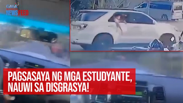 Pagsasaya ng mga estudyante, nauwi sa disgrasya! | GMA Integrated Newsfeed