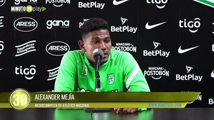 Alexander Mejía no se quedó callado y le respondió al portero del Cali tras las declaraciones por la remontada verdolaga