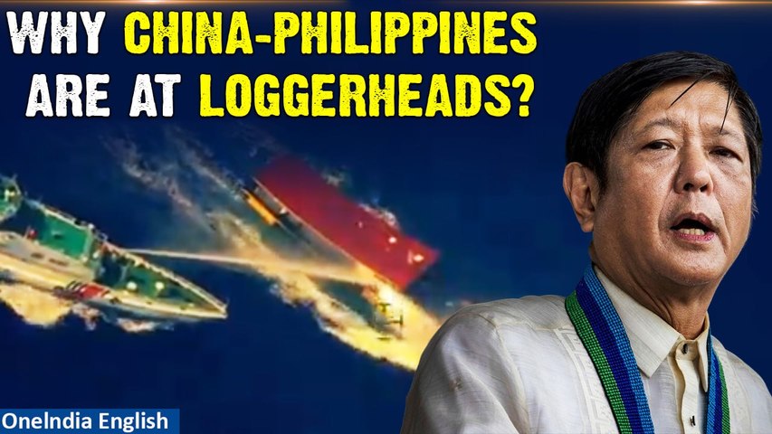 China Blocks Philippines' Boats in South China Sea, Water Cannon Fired|  OneIndia News