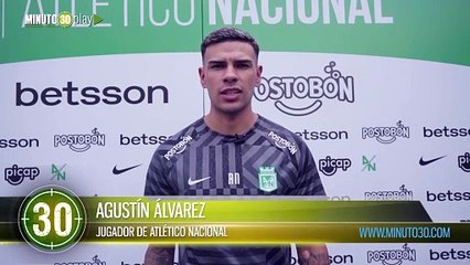 Atlético Nacional por fin confirmó al uruguayo Agustín Álvarez para la temporada 2024