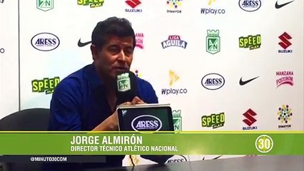 Download Video: 25-08-18 Reacciones Jorge Almiron tras el apretado triunfo de Nacional sobre Alianza