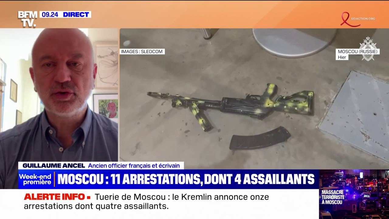 Guillaume Ancel (ancien officier français et écrivain), sur la tuerie à Moscou: "Ça montre que Vladimir Poutine est beaucoup plus fragile qu'il ne le montre"