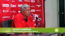 24-09-18 Presion de hinchas de Medellin influyo negativamente en el equipo Octavio Zambrano respondio