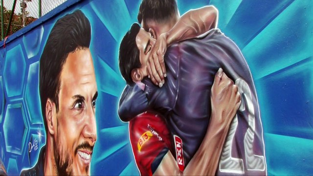 26-10-18 Medellin estrena murales alusivos a nuestros equipos