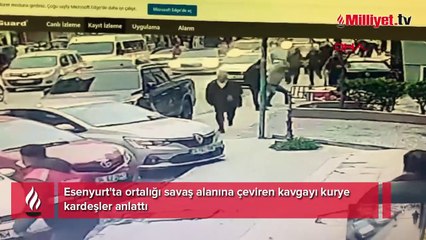 Esenyurt'ta 'yemek döküldü' şikayeti ortalığı karıştırmıştı! Kurye kardeşler kavgayı anlattı