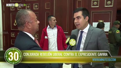 Conjurada rebelión Liberal contra el expresidente Gaviria
