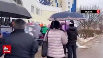 Rusya’daki terör saldırısında yaralananlara kan vermek için halk sırada