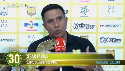 Queda demostrado que el equipo va madurando César Farías sobre Águilas Doradas