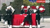 İstanbul İl Emniyet Müdürlüğü'nde Polis Memuru Furkan Bor için tören düzenlendi