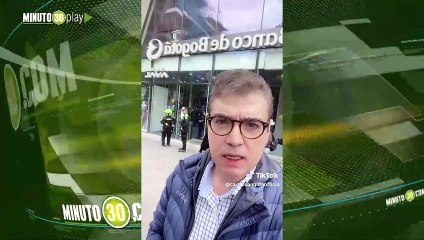 Actor  fue testigo del robo a mujer cuando sacaba dinero de un cajero en Bogotá