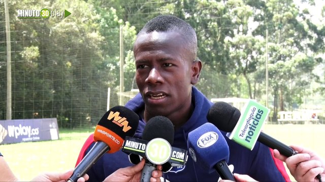 15-02-19 Carlos Sinisterra, agradecido con Dios, por llegar al Medellín