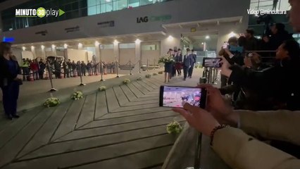 féretro con el cuerpo del artista Fernando Botero ya está en Bogotá