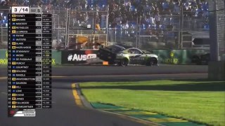 V8 Supercars 2024 Australia Race 3 Payne Waters Collision Crash Teammates