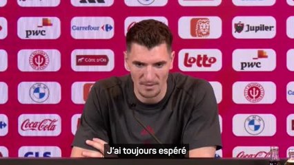 Belgique - Meunier sur son retour en sélection : "L'espoir fait vivre !"