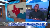 Investigation underway after fatal plane crash at Texas airport hangar