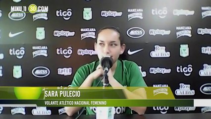 Sara Pulecio espera hacer gala de su trayectoria en Atlético Nacional