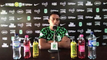 Sebastián Gómez, autocrítico, ve ante Tolima la oportunidad de resarcir lo hecho en Manizales