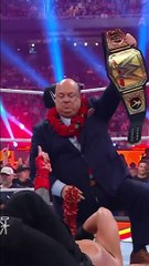 After an absolute battle, Roman Reigns still stands tall ☝ #RoyalRumble