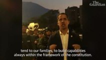Venezuelan opposition leader Guaidó calls for coup against Maduro