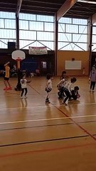 Match entre équipes d'Iguerande au plateau-baby du 10/03/2024