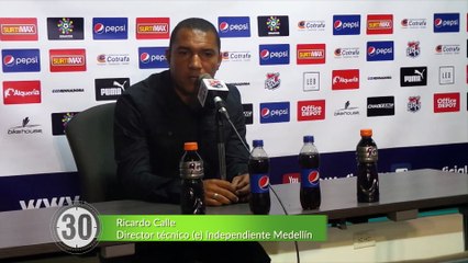 19-10-17 Ricardo Calle hablo sobre las dificultades que vivio en el banco ante Junior