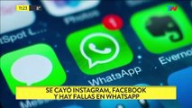 ¡Se cayó todo! Hay fallas en Instagram, Facebook y WhatsApp