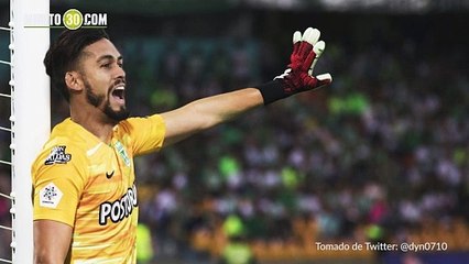 ‘El Rifle’ Andrade contó detalles de la acción, en la que salvó a Nacional del empate frente a Pasto
