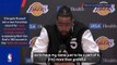 Russell 'more than grateful' after breaking Lakers three-point record