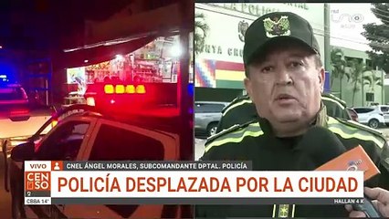 Informes policiales en Santa Cruz