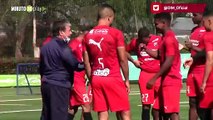 Jugadores de Independiente Medellín, motivados por el regreso de ‘Bolillo’