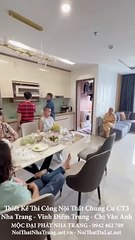 Thi Công Nội Thất chung cư CT3 - Vĩnh Điềm Trung Nha Trang