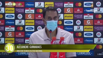 Alexandre Guimaraes quedó con la sensación de que Nacional mereció más