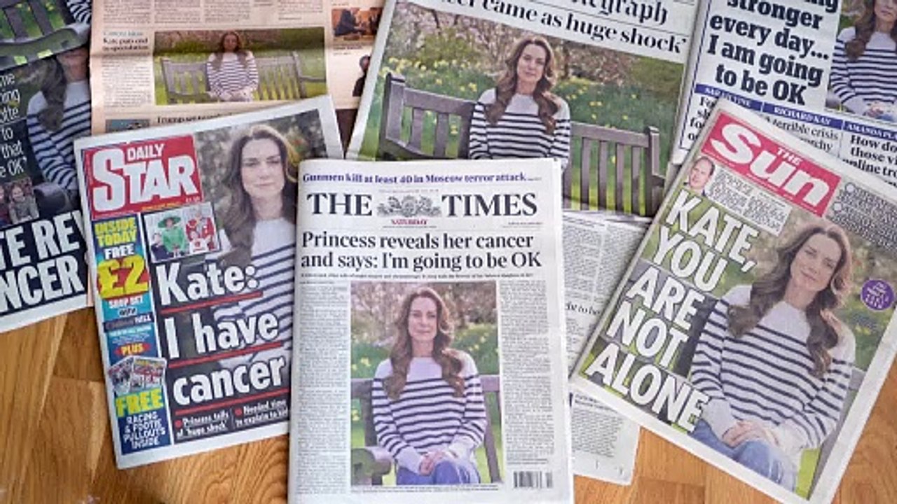 Kates Krebserkrankung: Briten unter Schock