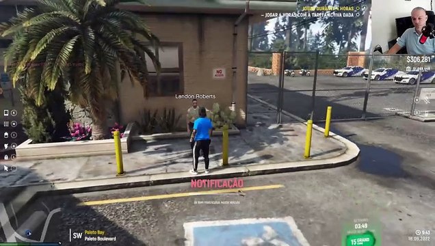 GTA V - Grand RP PT - Onde comprar a matricula para o carro - Sargento Rodrigues