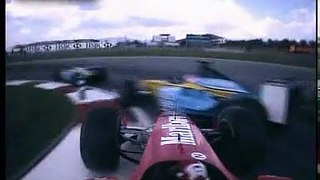 F1 2003 Malaysia Start First Lap Onboard Schumacher