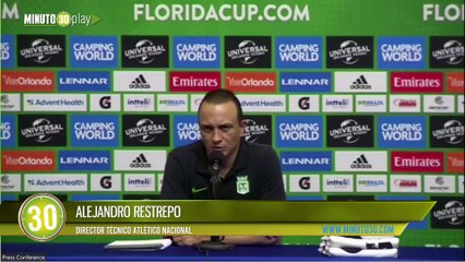 Entrenador de Nacional valoró el debut de Pabón y Aguilar