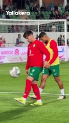 براهيم دياز يستعرض مهاراته قبل مشاركته الأولى مع منتخب المغرب