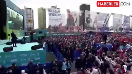 Ankara mitingine kaç kişi katıldı? Cumhurbaşkanı Erdoğan sayı verdi, alandakiler coştu