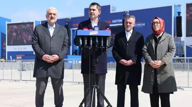 Murat Kurum: Yarın, 31 Mart akşamı Saraçhane‘de yapacağımız bayramın bir provası olacak