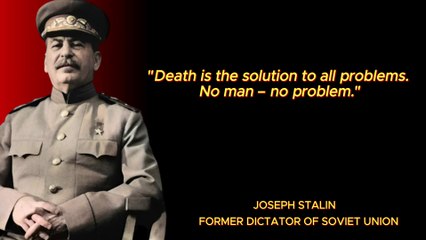 Stalin's Legacy in Quotes: Insights into Totalitarianism and Authority