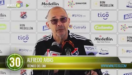 Alfredo Arias lo dejó claro El DIM no se va a relajar ante un herido Deportes Tolima